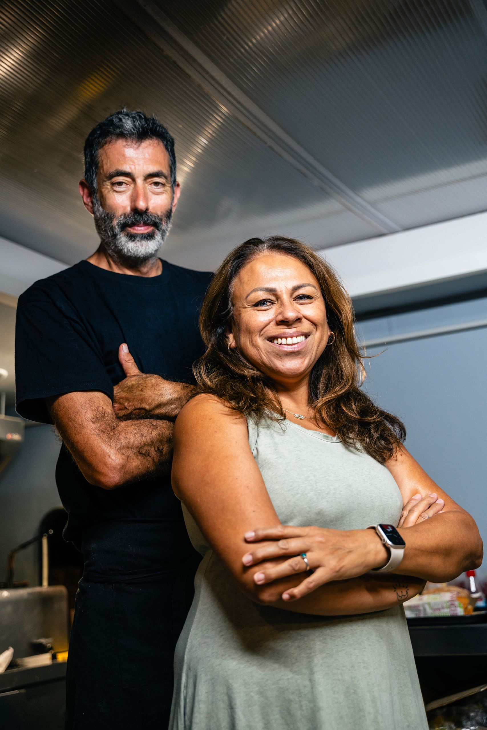 Kelly y Joan, fundadores de Ovella Groga